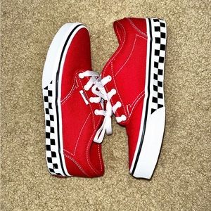 Red Kids Vans